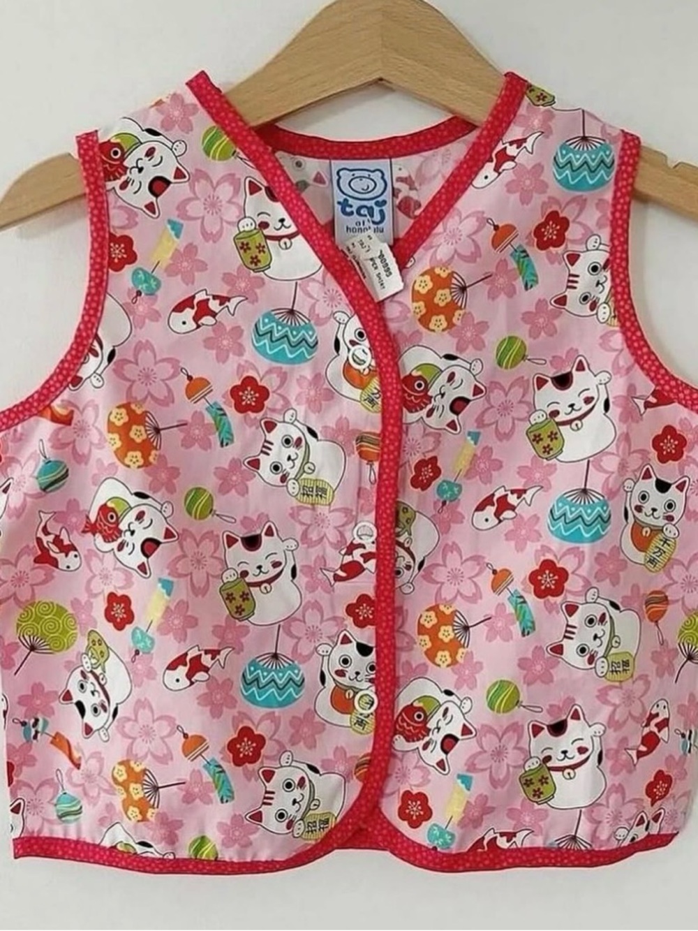 Taj of Honolulu Vest, size imo 3-5T